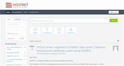 Desktop Screenshot of my.hostkey.com