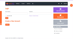 Desktop Screenshot of bill.hostkey.com